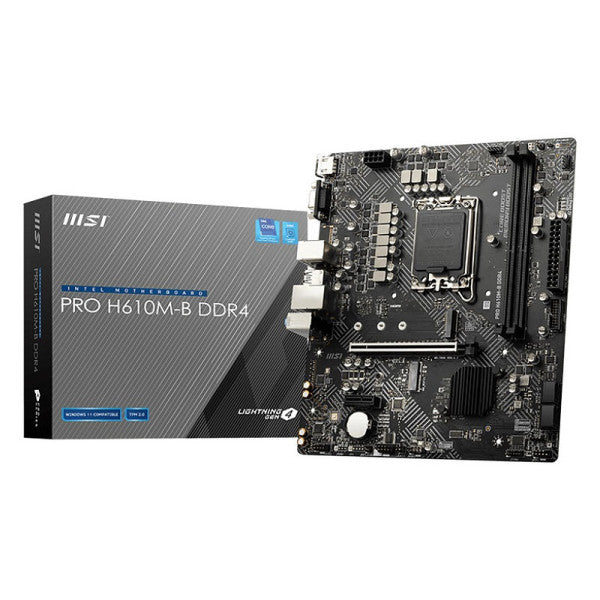 MSI PRO H610M-B DDR4 MSI PRO H610M-B DDR4
